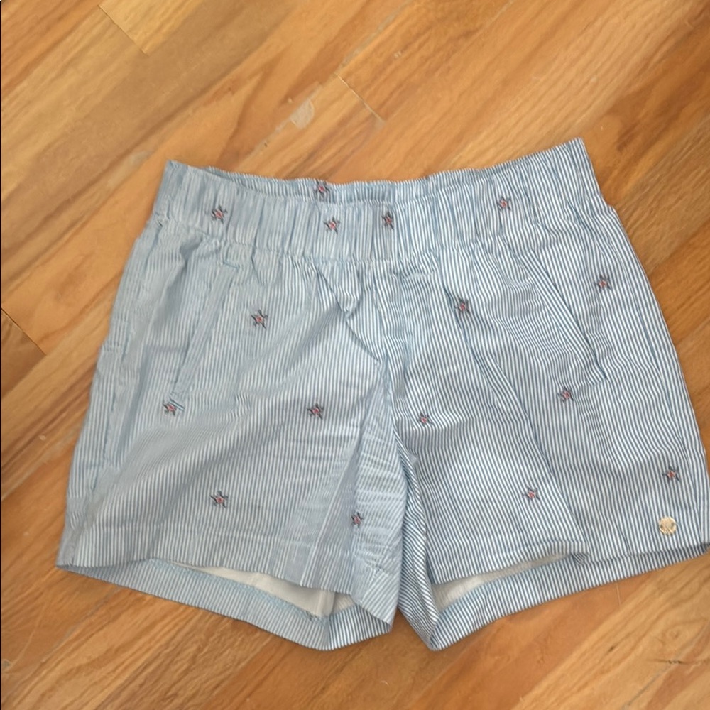 Blue Striped Women's Shorts Lilly Pulitzer